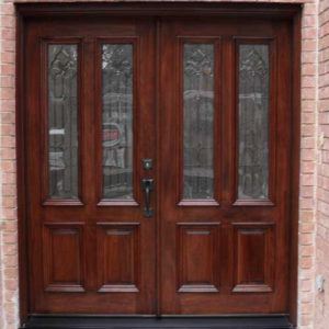 AAW Mahogany Wood Door after