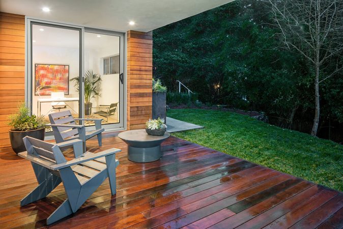 picture of exterior steel sliding patio door from provia