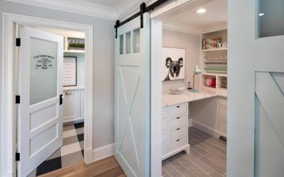 Picture of barn style interior door