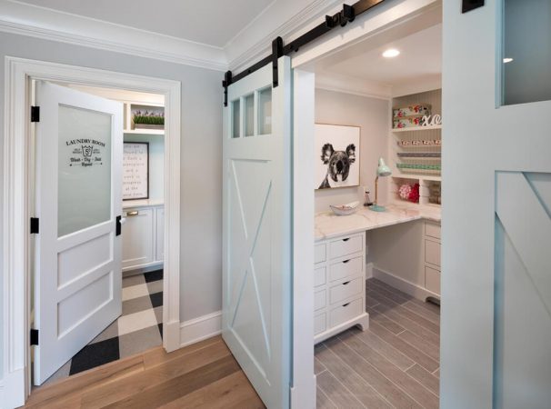 Picture of barn style interior door