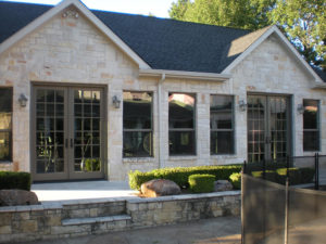 Picture of exterior inswing patio door from sierra pacific