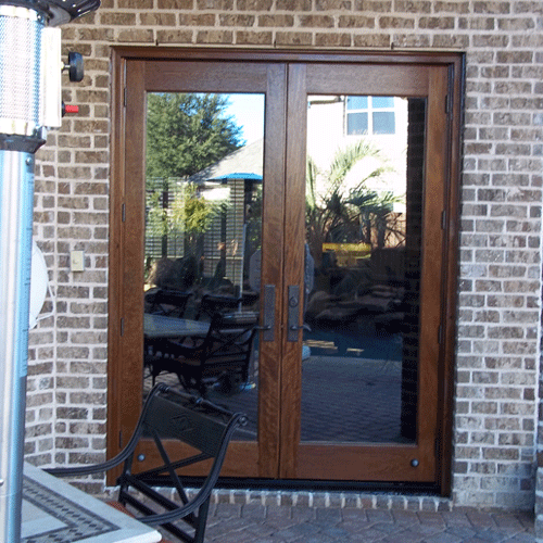 Sierra Pacific Wood Outswing Patio Door after